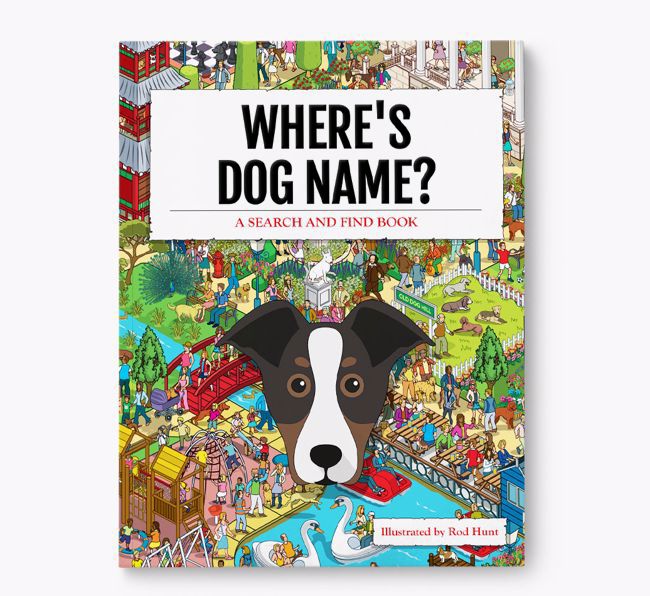 Personalized Where's {dogsName} Book